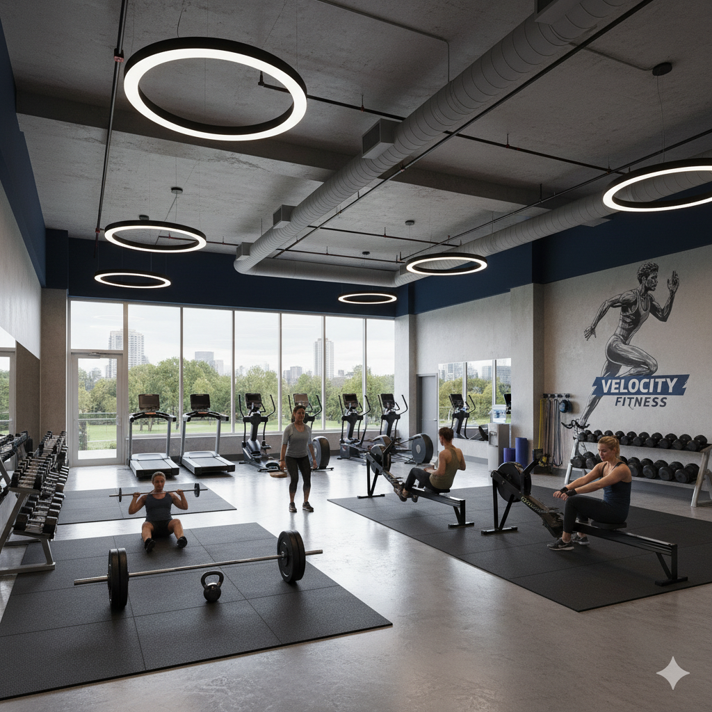 Wernoviaa Fitness Studio Main Area